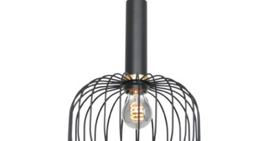 Foto Mexlite Hanglamp mexlite aureole 3070zw zwart