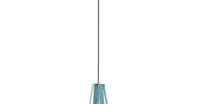 Foto Mexlite Hanglamp mexlite eden 7704bl blauw