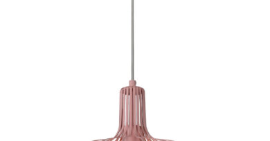 Foto Lucide MERLINA - Hanglamp - 38 cm - 1xE27 - Roze