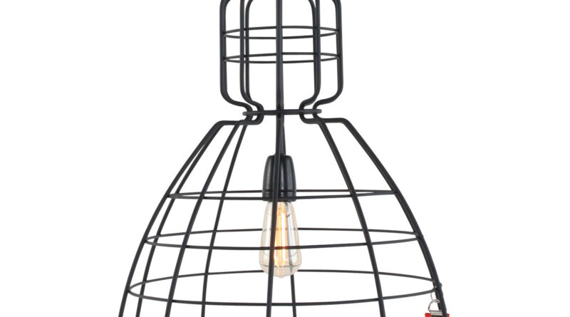 Foto Anne Light & home Hanglamp mark iii 7872zw zwart