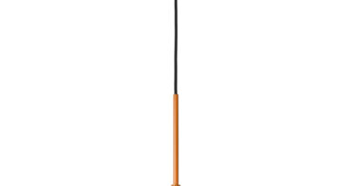 Foto Lucide MISHA - Hanglamp - 31 cm - 1xE27 - Okergeel