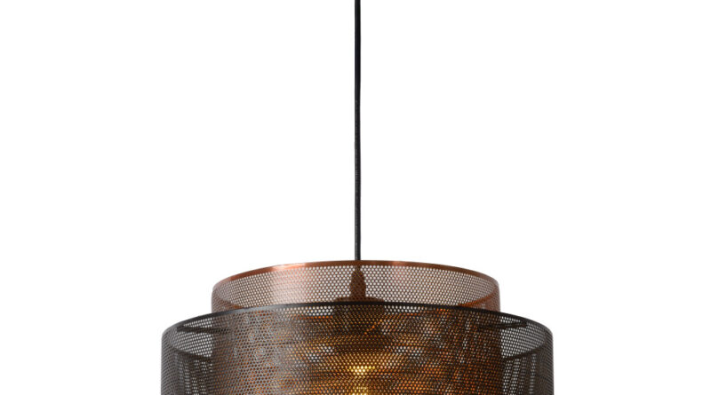 Foto Lucide ORRIN - Hanglamp - 34 cm - 1xE27 - Zwart