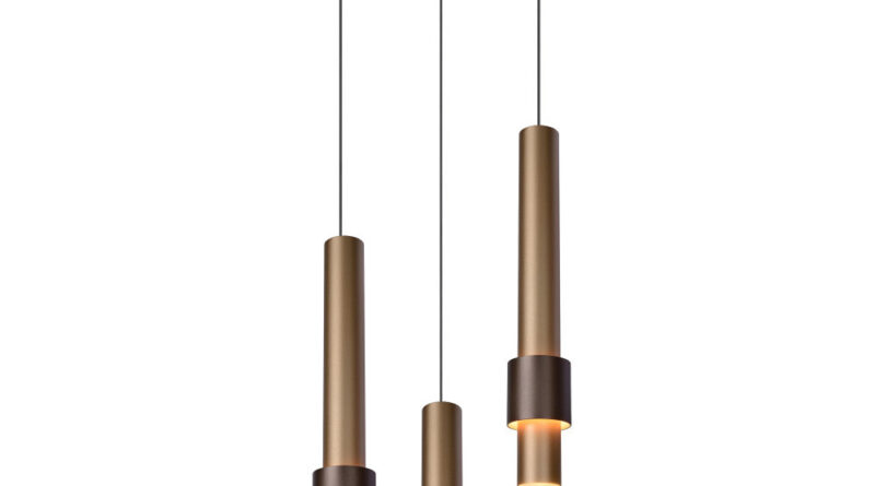 Foto Lucide MARGARY - Hanglamp - 28 cm - LED Dimb. - 3x4W 2700K - Koffie