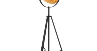 Foto Steinhauer Vloerlamp Sunflower H 163 cm zwart