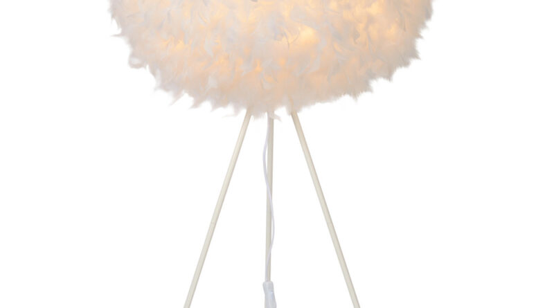 Foto Lucide GOOSY SOFT - Vloerlamp - 50 cm - 1xE27 - Wit