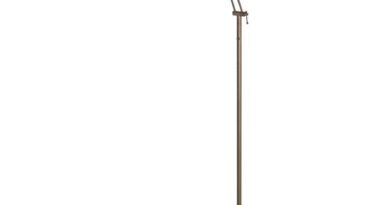 Foto Highlight Vloerlamp New Read brons