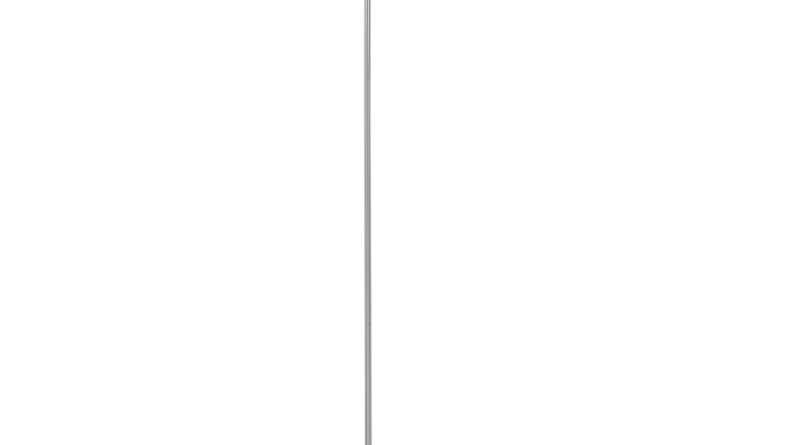 Foto Highlight Vloerlamp Burgos 1 lichts H 134 cm mat chroom