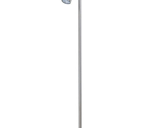 Foto Highlight Vloerlamp Burgos 3 lichts H 160 cm mat chroom