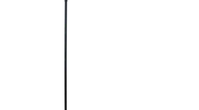 Foto Anne Light & home Vloerlamp linstrom 2132zw zwart