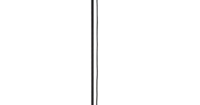 Foto Lucide OTTELIEN - Vloerlamp - 23 cm - 1xE27 - Zwart
