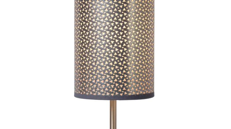 Foto Lucide MODA - Tafellamp - 13 cm - 1xE27 - Grijs