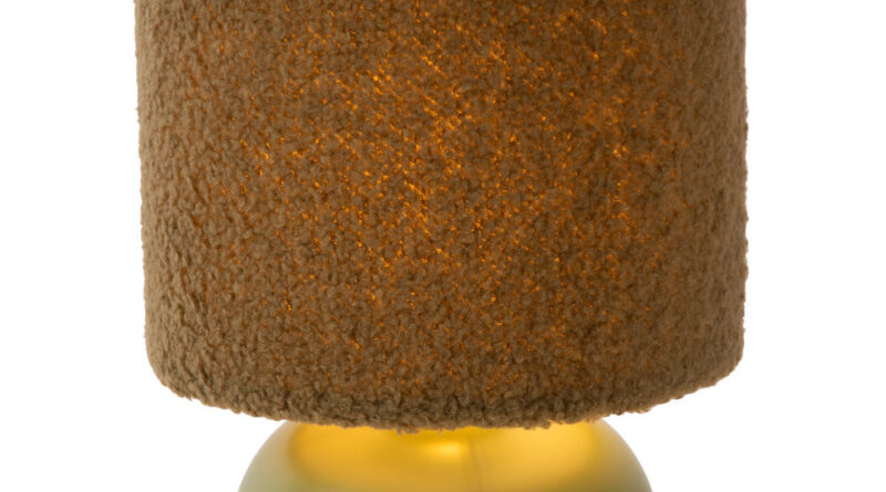 Foto Lucide WOOLLY - Tafellamp - 16 cm - 1xE14 - Groen