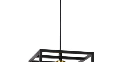 Foto Lucide RUBEN - Hanglamp - 1xE27 - Zwart