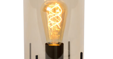 Foto Lucide STEFFIE - Tafellamp - 15 cm - 1xE27 - Amber