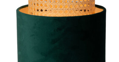 Foto Lucide JAVOR - Tafellamp - 23 cm - 1xE27 - Groen