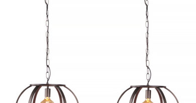 Foto Freelight Hanglamp Elara 2 lichts L 125 cm B 48 cm zwart