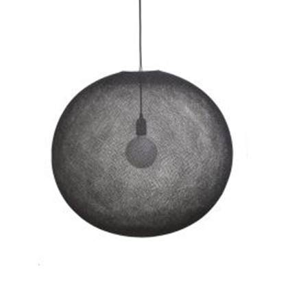 Foto La Case de Cousin Paul Hanglamp Globe Light XXL - Antraciet
