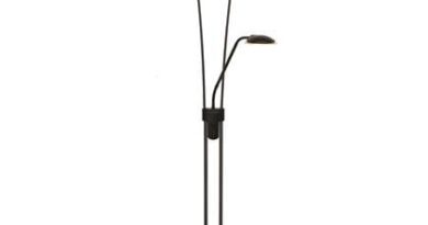 Foto LT-Luce Vloerlamp Astro Zwart Led incl. Dimmer 180cm