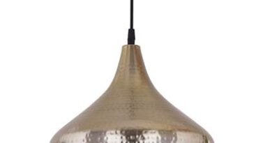 Foto Parya Home - Hanglamp Druppelvorm - 30x28 cm - Zilver - Metaal