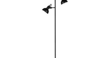 Foto Reality Vloerlamp industrieel - Metaal - Zwart