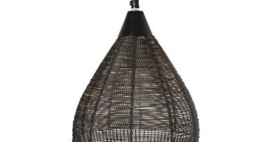 Foto Riverdale - Hanglamp Ise zwart 32cm - Zwart