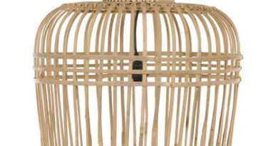 Foto Sweet Living - Bamboe Hanglamp Naturel - 54xH54 cm