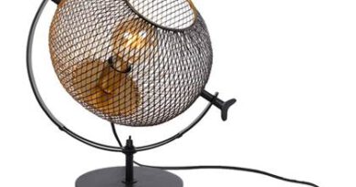 Foto Sweet Living - Metalen Tafellamp David - 27xH40 cm
