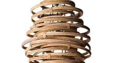 Foto Sweet Living - Rotan Hanglamp Vinz - 43xH50 cm