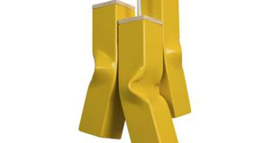 Foto Tolhuijs BENDY Tripel hanglamp geel