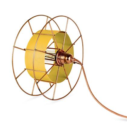 Foto Tolhuijs SPOOL vloerlamp classic geel