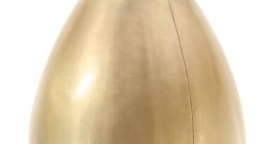 Foto vidaXL Hanglamp industrieel rond 25 W E27 42 cm messingkleurig