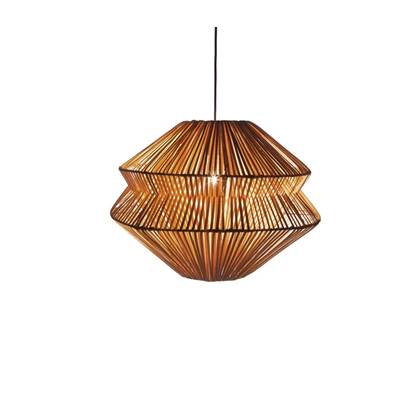 Foto villaflor Hanglamp Laut Rattan Naturel 40cm