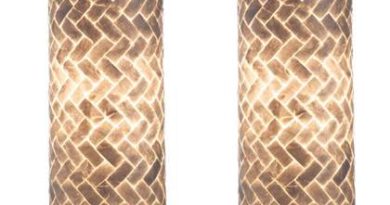 Foto villaflor Tafellamp Zigzag 40cm 2 Stuks