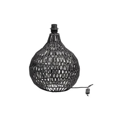 Foto WOOOD Exclusive Macy tafellampvoet - Zwart - 44x31x31